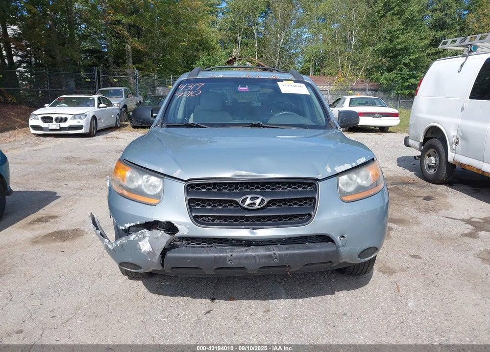 2009 HYUNDAI SANTA FE VIN: 5NMSG73DX9H244022