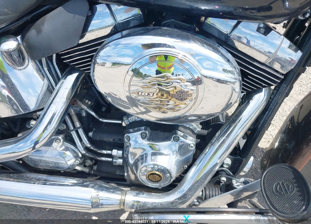 2013 HARLEY-DAVIDSON FLSTC HERITAGE SOFTAIL CLS/ANN VIN: 1HD1BWV22DB027060