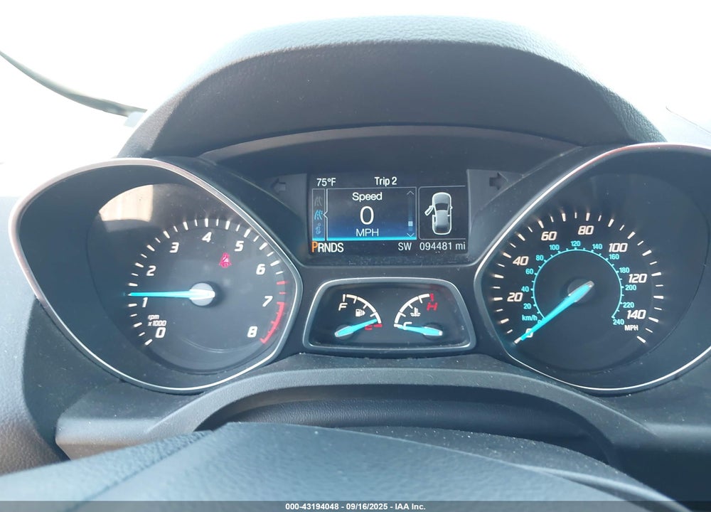 2016 FORD ESCAPE VIN: 1FMCU9GX0GUA48492