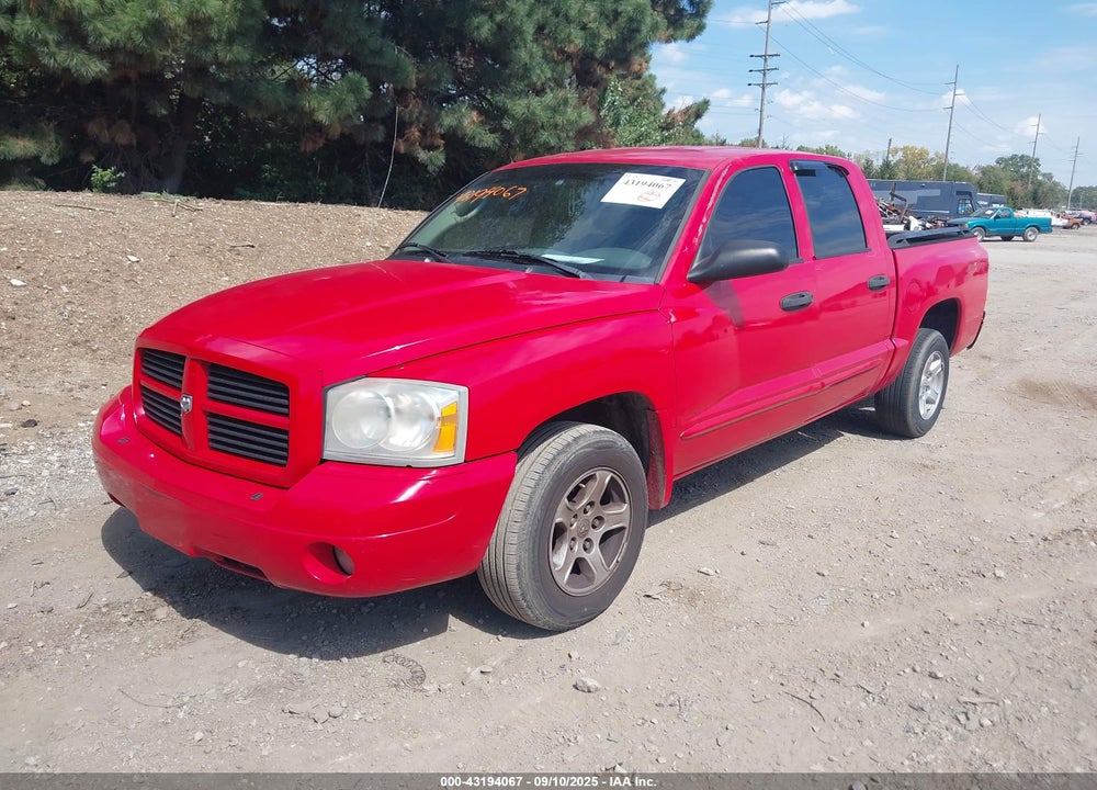 2006 DODGE DAKOTA SLT VIN: 1D7HE48K56S572248