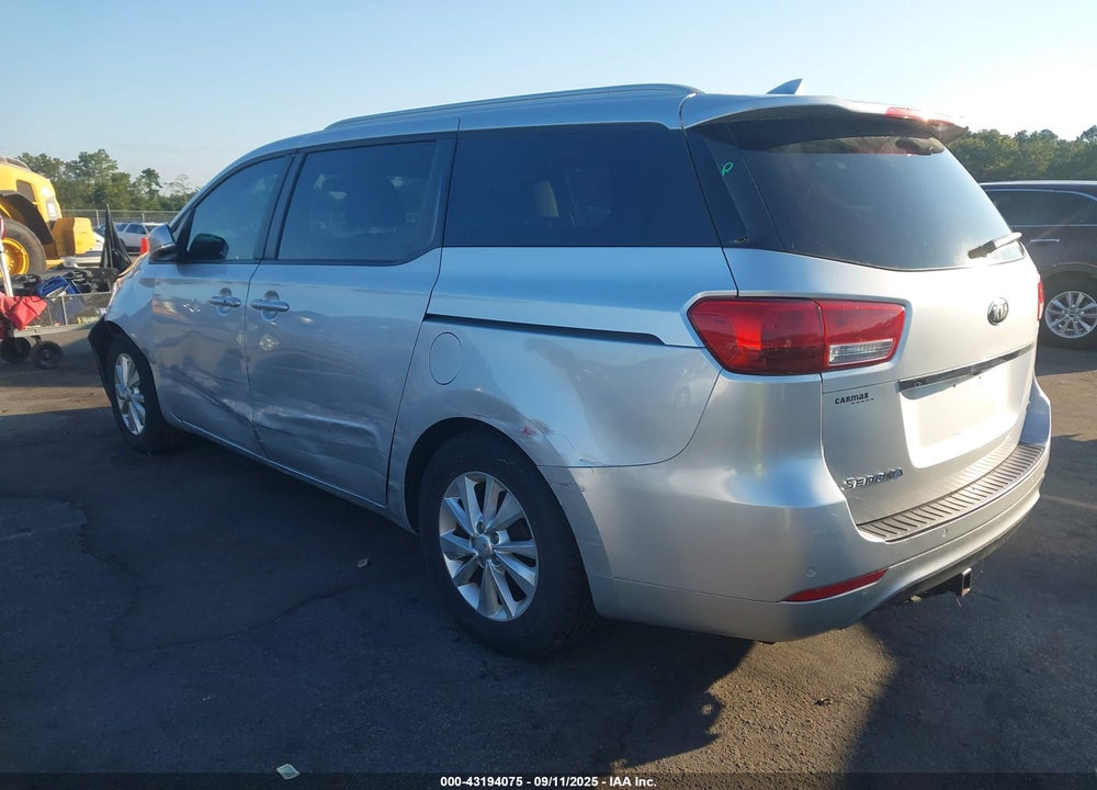 2017 KIA SEDONA LX VIN: KNDMB5C13H6290899