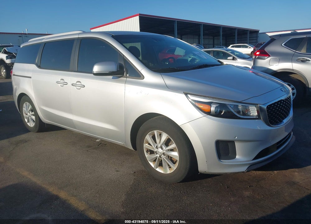 2017 KIA SEDONA LX VIN: KNDMB5C13H6290899
