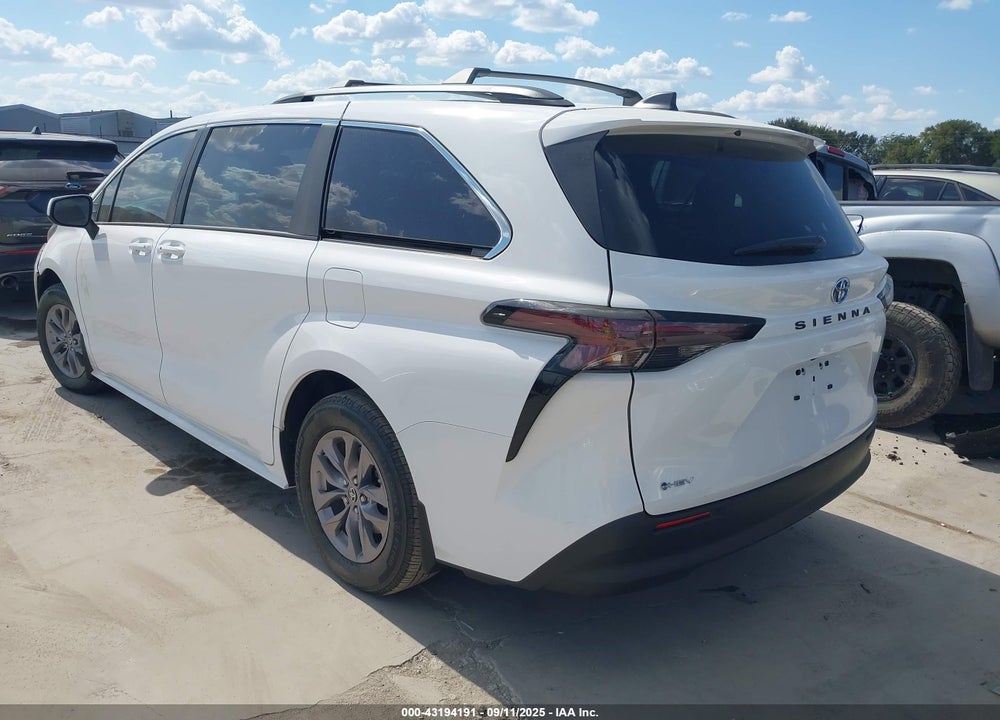 2025 TOYOTA SIENNA LE VIN: 5TDKRKEC6SS239646