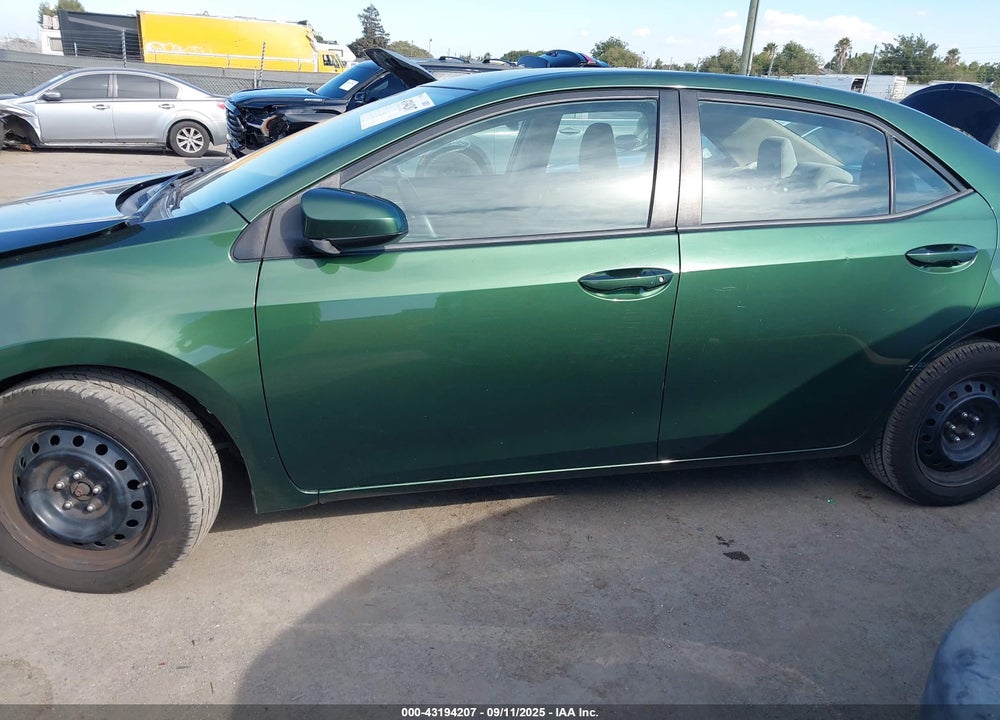 2015 TOYOTA COROLLA VIN: 2T1BURHE8FC420038