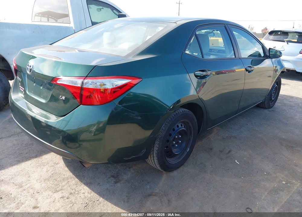2015 TOYOTA COROLLA VIN: 2T1BURHE8FC420038