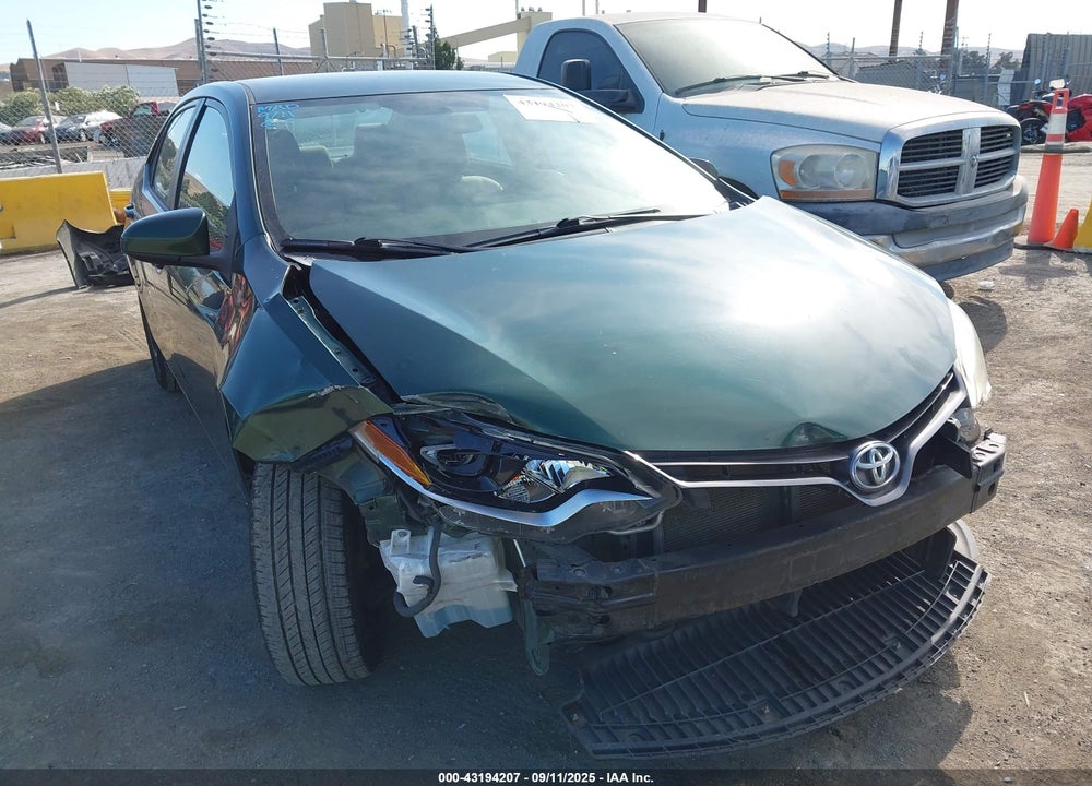 2015 TOYOTA COROLLA VIN: 2T1BURHE8FC420038