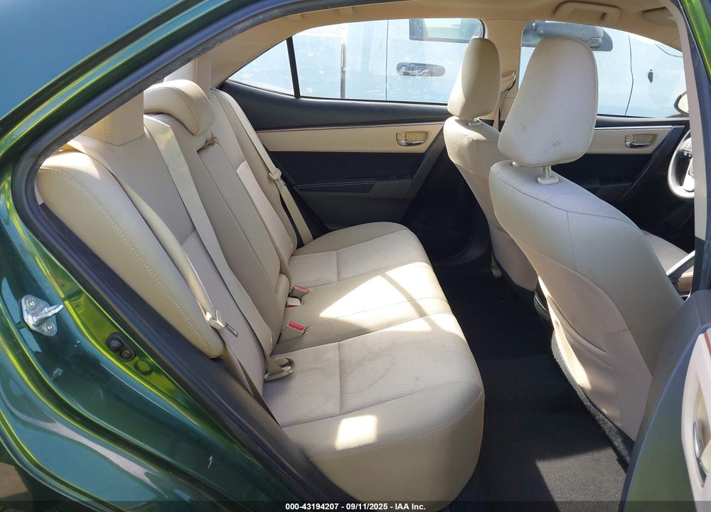 2015 TOYOTA COROLLA VIN: 2T1BURHE8FC420038
