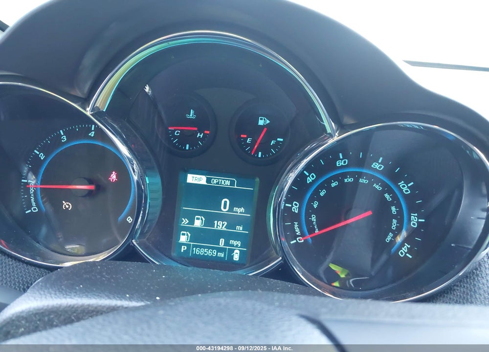 2015 CHEVROLET CRUZE VIN: 1G1PC5SB8F7103161