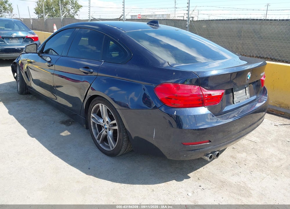 2015 BMW 4 SERIES VIN: WBA4A5C56FGK15222