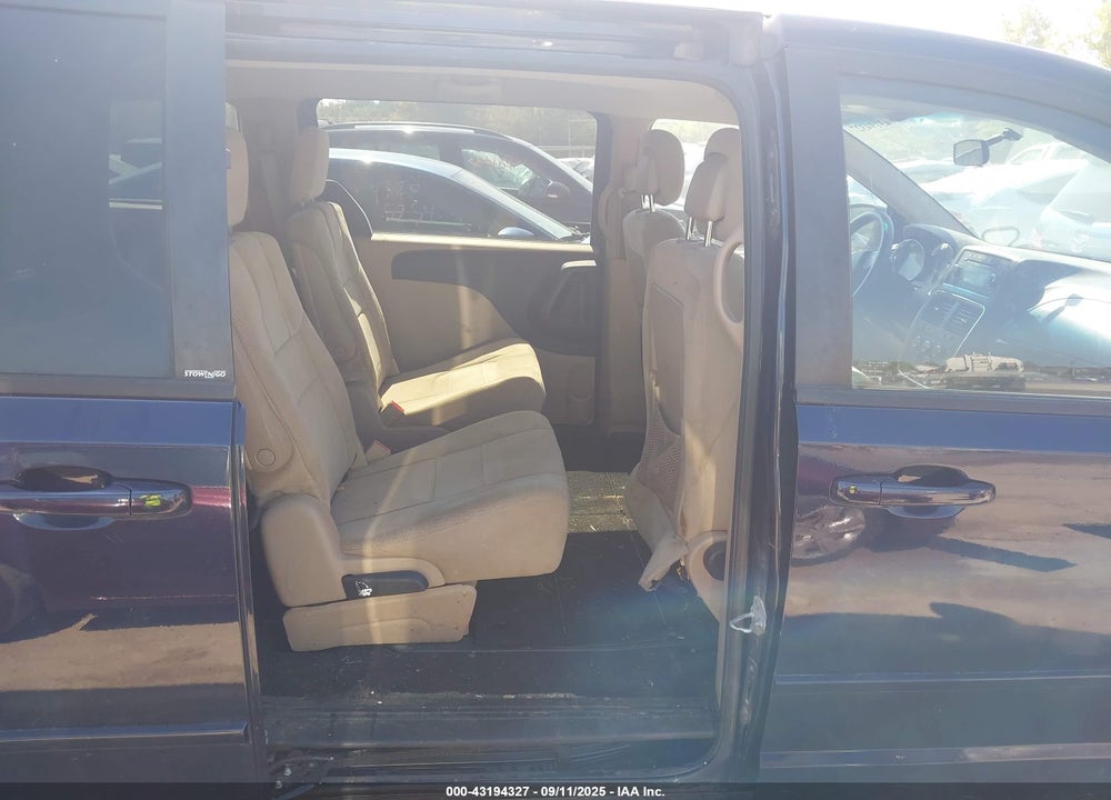 2013 DODGE GRAND CARAVAN SE VIN: 2C4RDGBG7DR763031