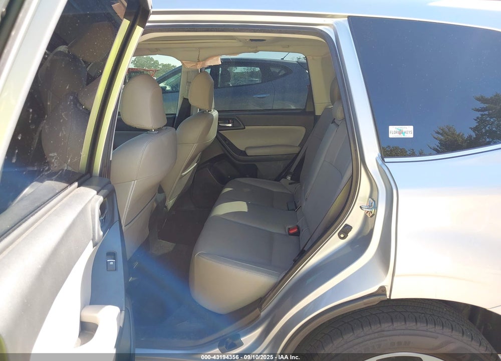 2017 SUBARU FORESTER 2.5I LIMITED VIN: JF2SJAJC6HH411518