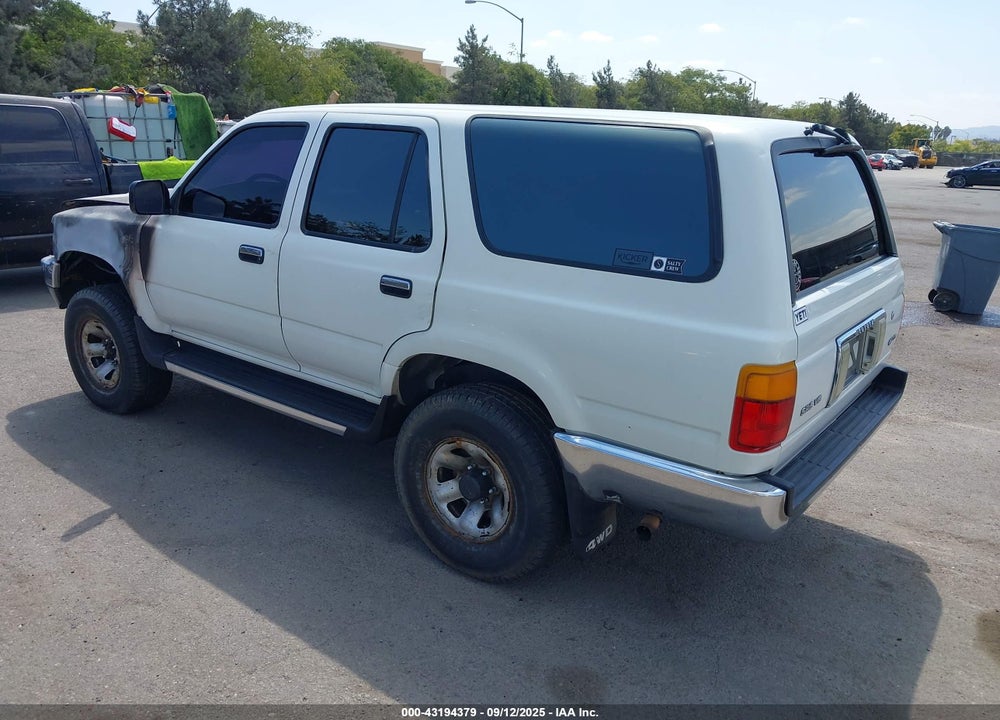 1991 TOYOTA 4RUNNER VN39 SR5 VIN: JT3VN39W2M8019807