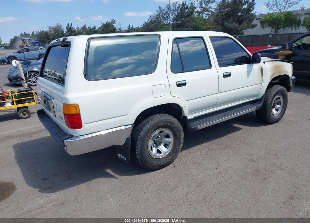 1991 TOYOTA 4RUNNER VN39 SR5 VIN: JT3VN39W2M8019807