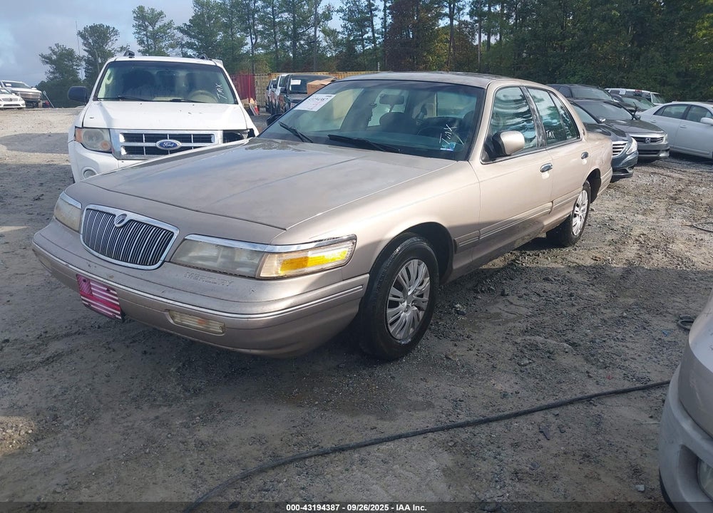 1995 MERCURY GRAND MARQUIS GS VIN: 2MELM74W1SX677232