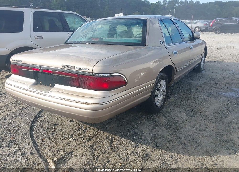 1995 MERCURY GRAND MARQUIS GS VIN: 2MELM74W1SX677232