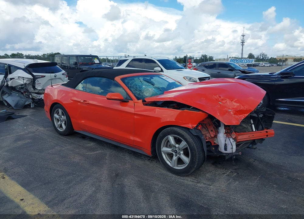 2015 FORD MUSTANG V6 VIN: 1FATP8EM2F5402803