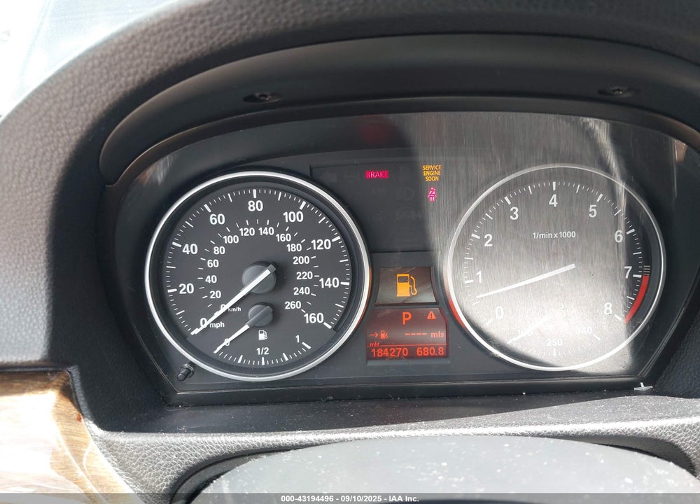 2013 BMW 3 SERIES VIN: WBAKE3C5XDE771834