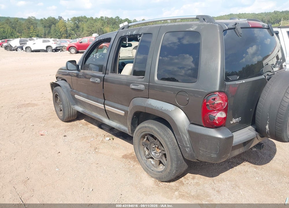 2005 JEEP LIBERTY LIMITED EDITION VIN: 1J4GK58K15W576982