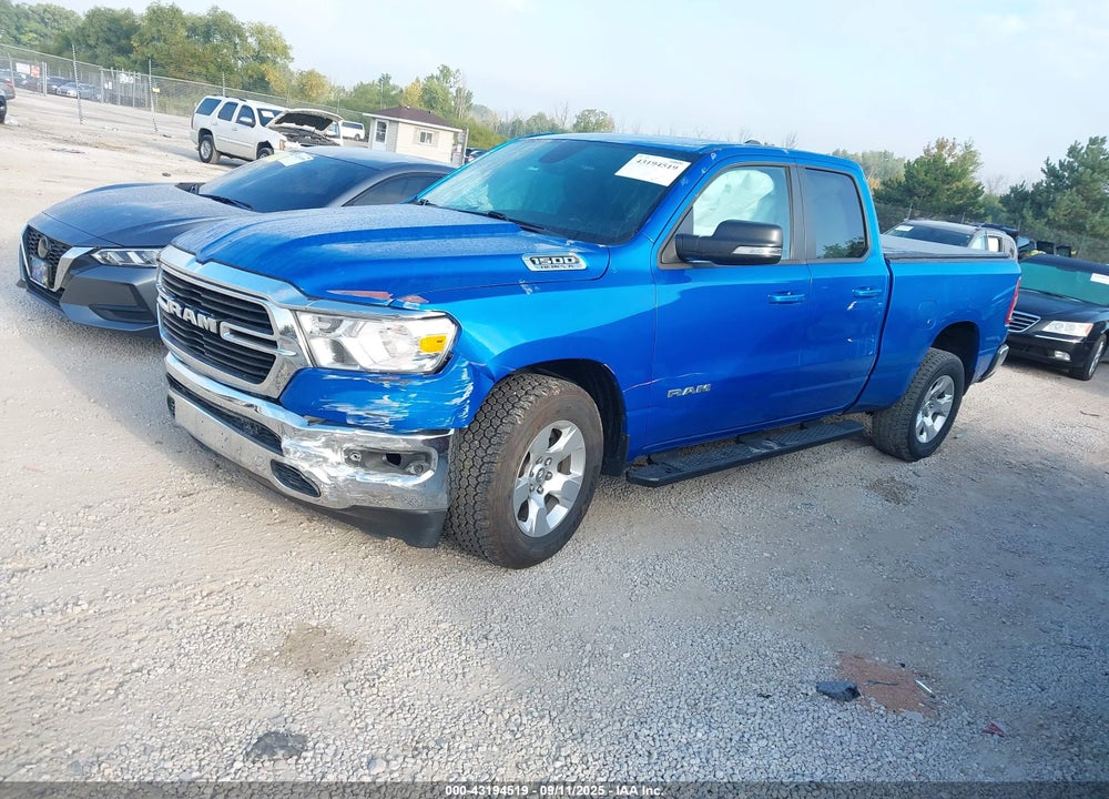 2021 RAM 1500 VIN: 1C6SRFBT5MN618150