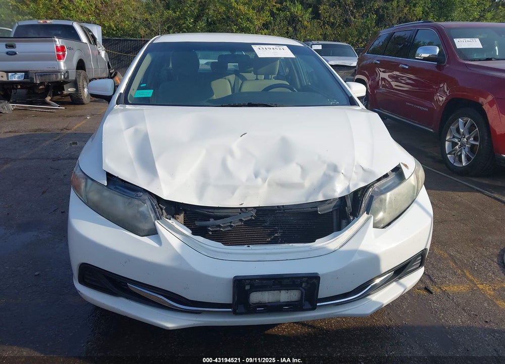 2014 HONDA CIVIC VIN: 2HGFB2F55EH543822