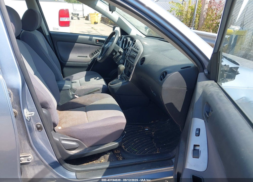 2003 TOYOTA MATRIX STANDARD VIN: 2T1KR32E83C038420