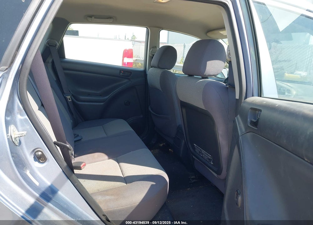 2003 TOYOTA MATRIX STANDARD VIN: 2T1KR32E83C038420