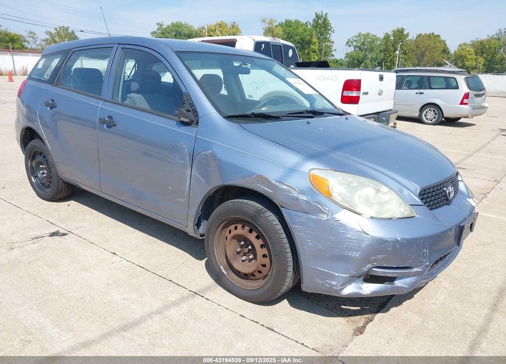 2003 TOYOTA MATRIX STANDARD VIN: 2T1KR32E83C038420