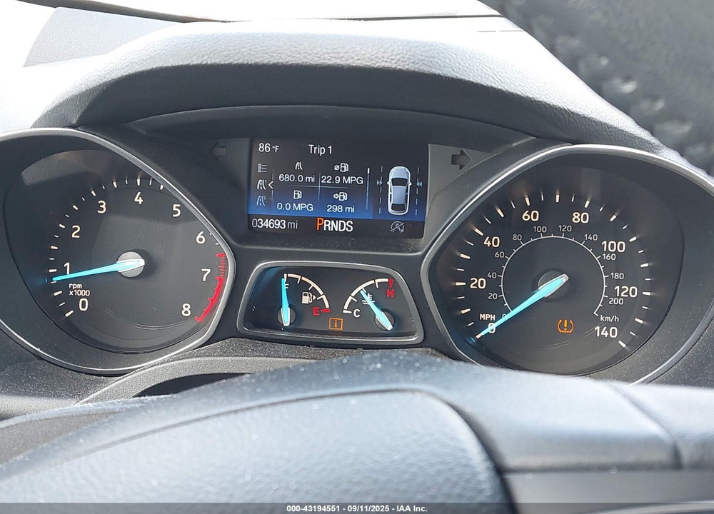 2019 FORD ESCAPE VIN: 1FMCU9J96KUA29660