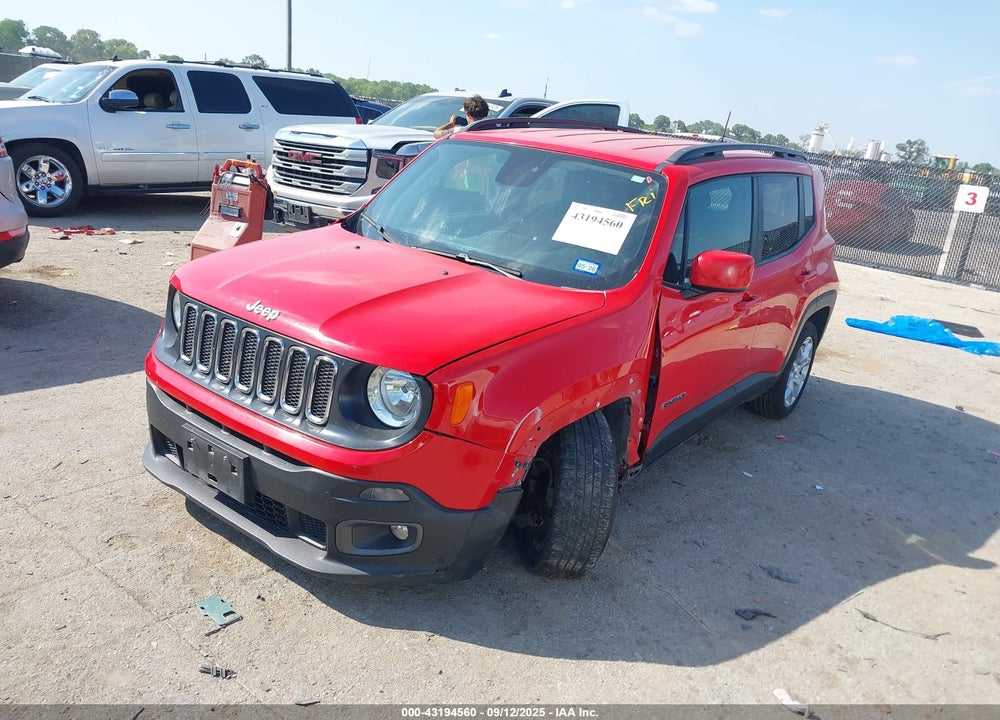2018 JEEP RENEGADE LATITUDE FWD VIN: ZACCJABB2JPJ34337