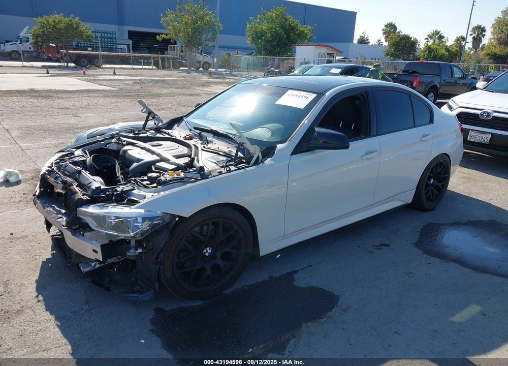 2017 BMW 3 SERIES VIN: WBA8B9G39HNU55104
