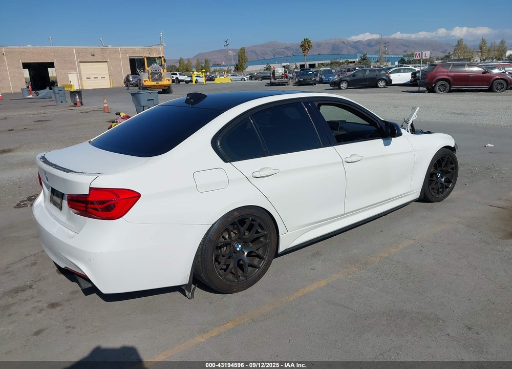 2017 BMW 3 SERIES VIN: WBA8B9G39HNU55104