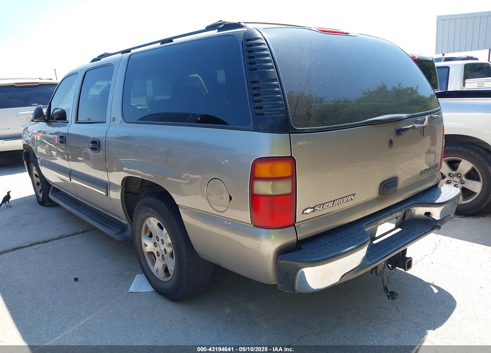 2002 CHEVROLET SUBURBAN 1500 LS VIN: 3GNEC16Z72G346755