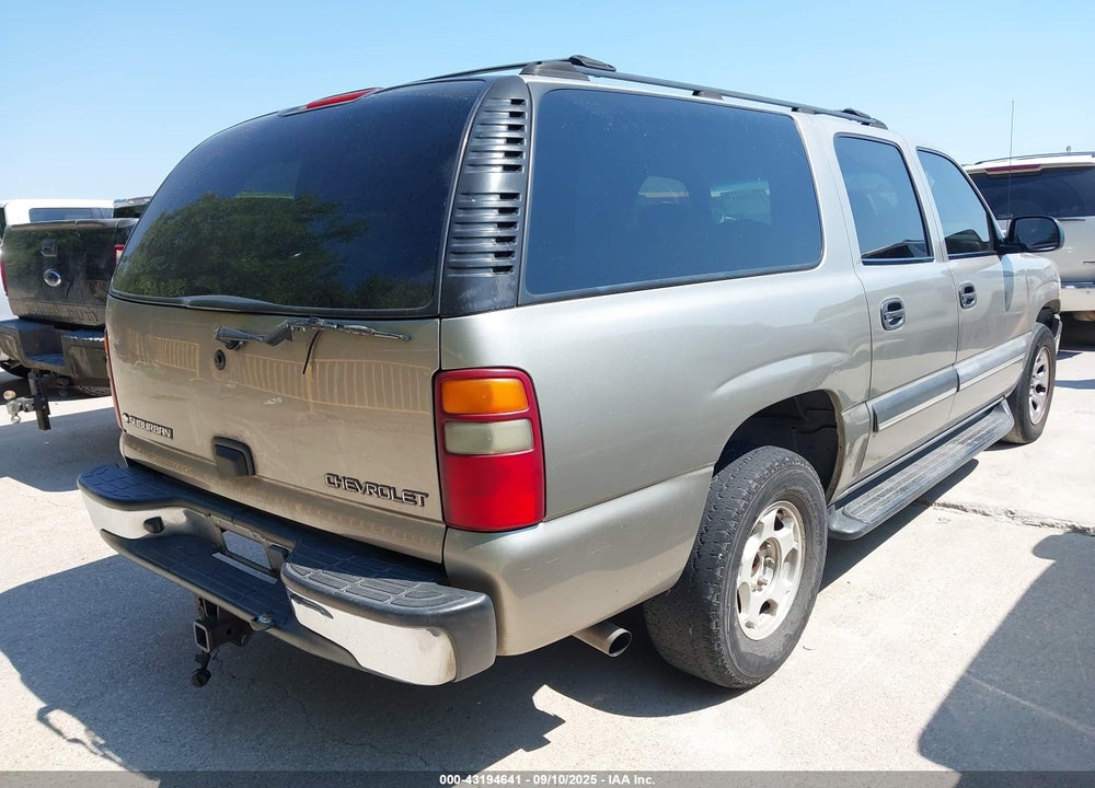 2002 CHEVROLET SUBURBAN 1500 LS VIN: 3GNEC16Z72G346755