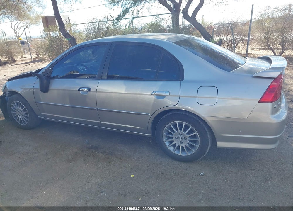 2005 HONDA CIVIC LX VIN: 2HGES16585H561110