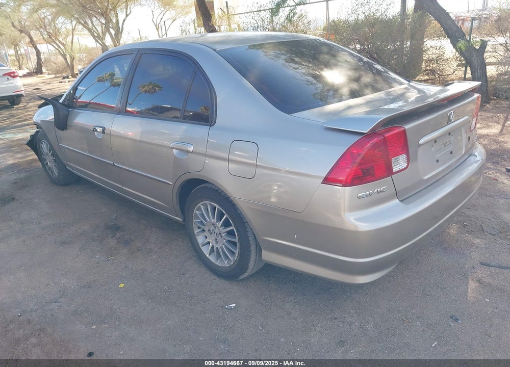 2005 HONDA CIVIC LX VIN: 2HGES16585H561110