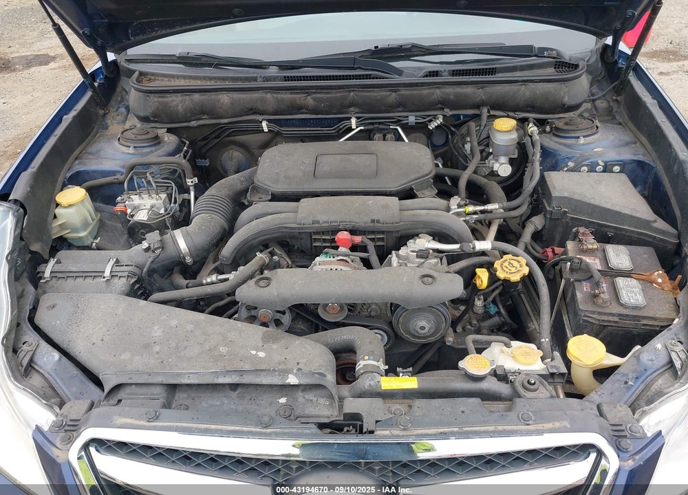 2011 SUBARU LEGACY VIN: 4S3BMBJ69B3213252