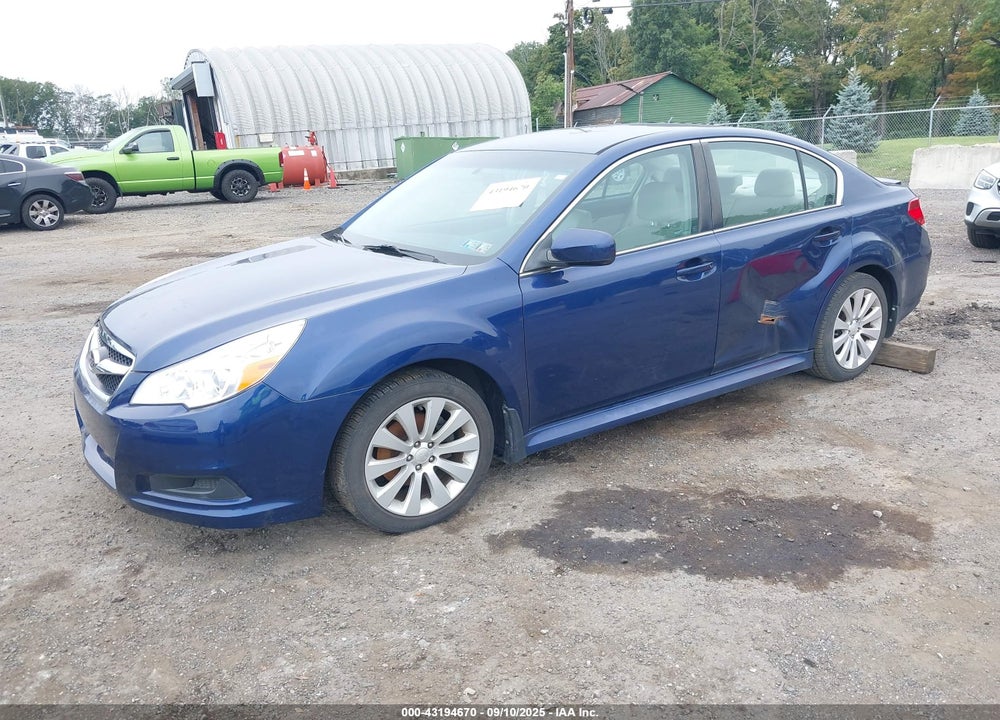 2011 SUBARU LEGACY VIN: 4S3BMBJ69B3213252