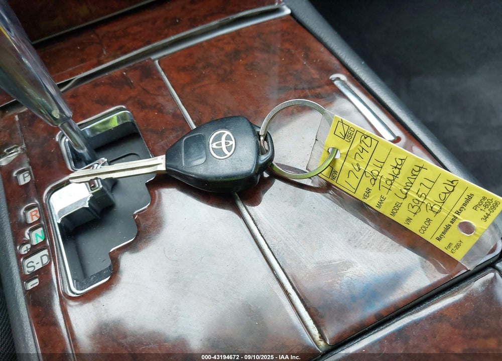2011 TOYOTA CAMRY VIN: 4T1BF3EK9BU139571
