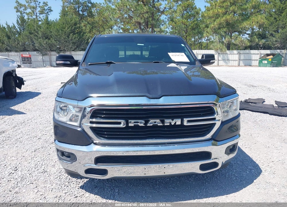 2019 RAM 1500 BIG HORN/LONE STAR 4X2 5'7 BOX VIN: 1C6RREFT8KN601052