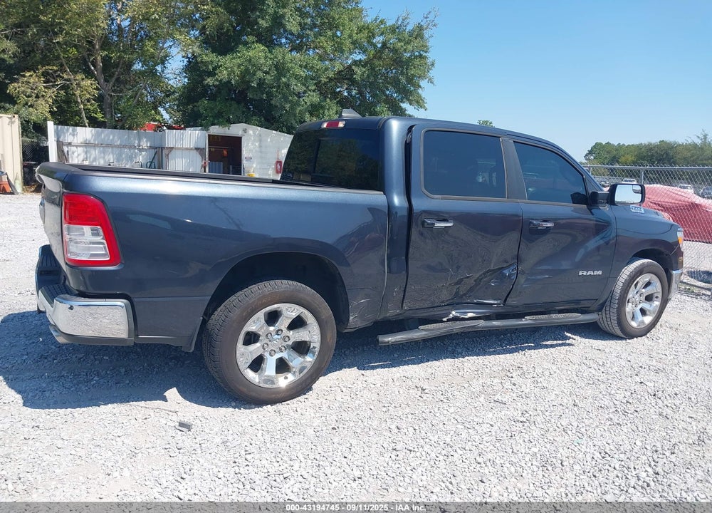 2019 RAM 1500 BIG HORN/LONE STAR 4X2 5'7 BOX VIN: 1C6RREFT8KN601052