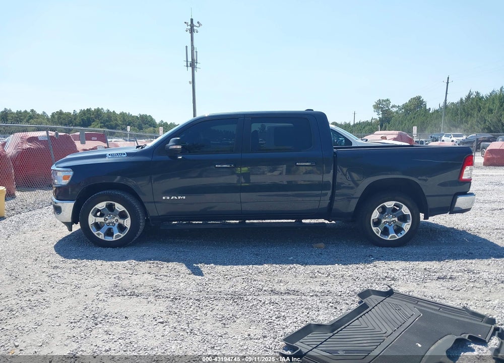 2019 RAM 1500 BIG HORN/LONE STAR 4X2 5'7 BOX VIN: 1C6RREFT8KN601052