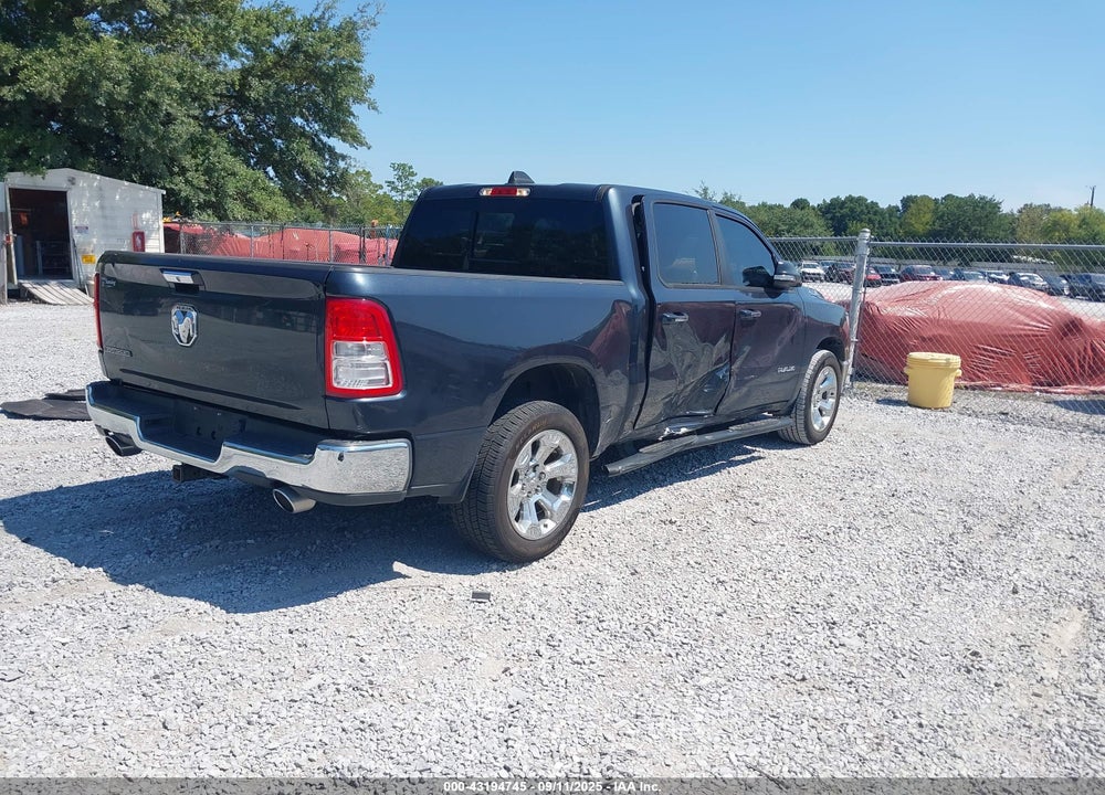2019 RAM 1500 BIG HORN/LONE STAR 4X2 5'7 BOX VIN: 1C6RREFT8KN601052