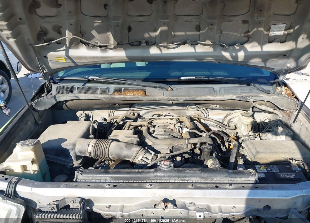 2008 TOYOTA TUNDRA SR5 5.7L V8 VIN: 5TFEV54158X052184