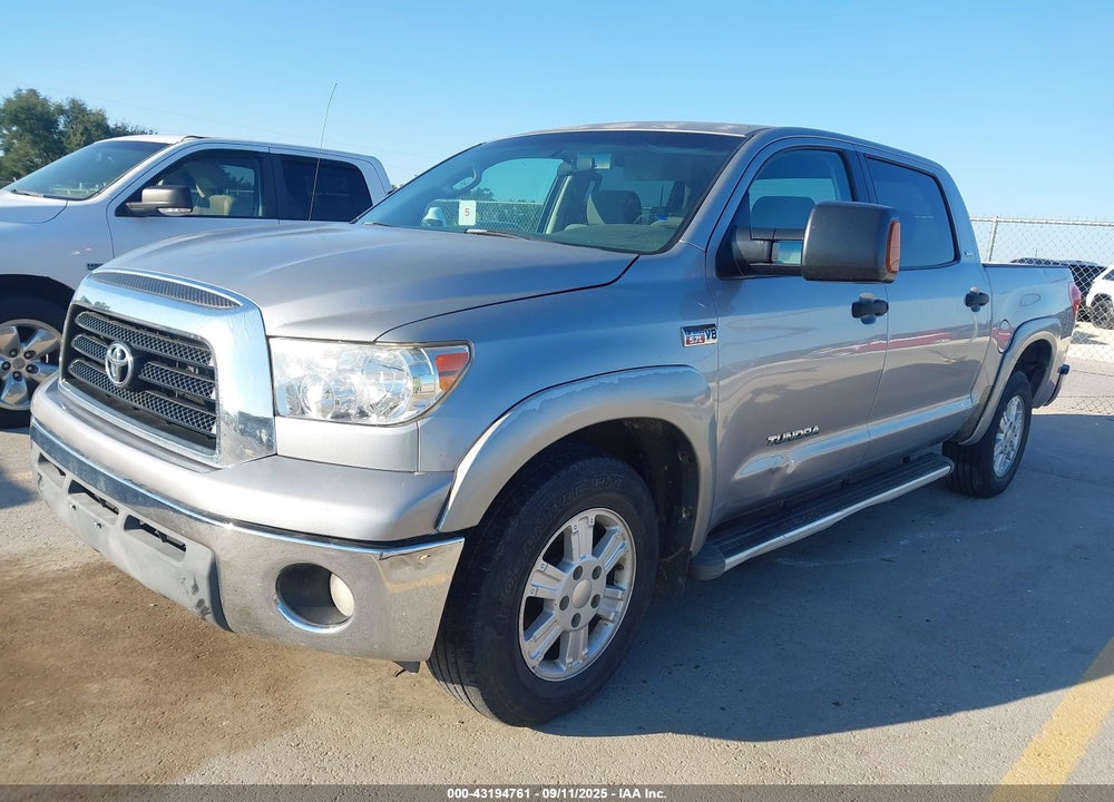 2008 TOYOTA TUNDRA SR5 5.7L V8 VIN: 5TFEV54158X052184