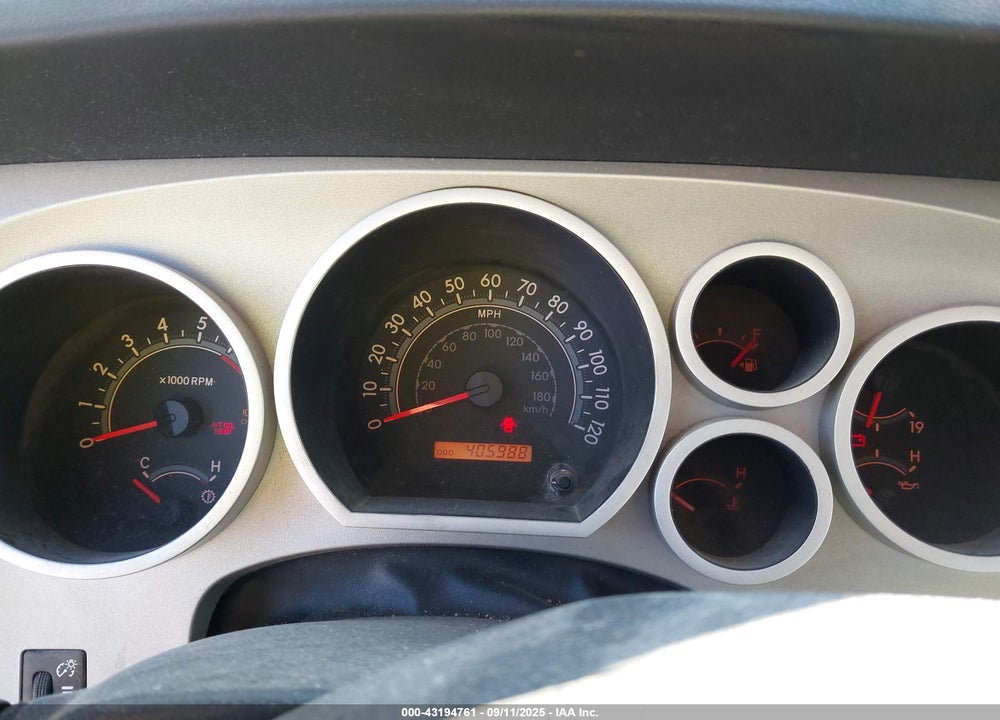 2008 TOYOTA TUNDRA SR5 5.7L V8 VIN: 5TFEV54158X052184