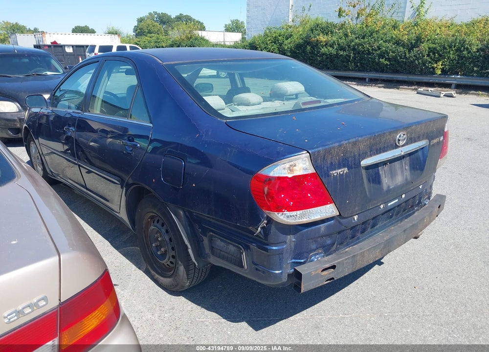 2006 TOYOTA CAMRY LE V6 VIN: 4T1BF32KX6U112082