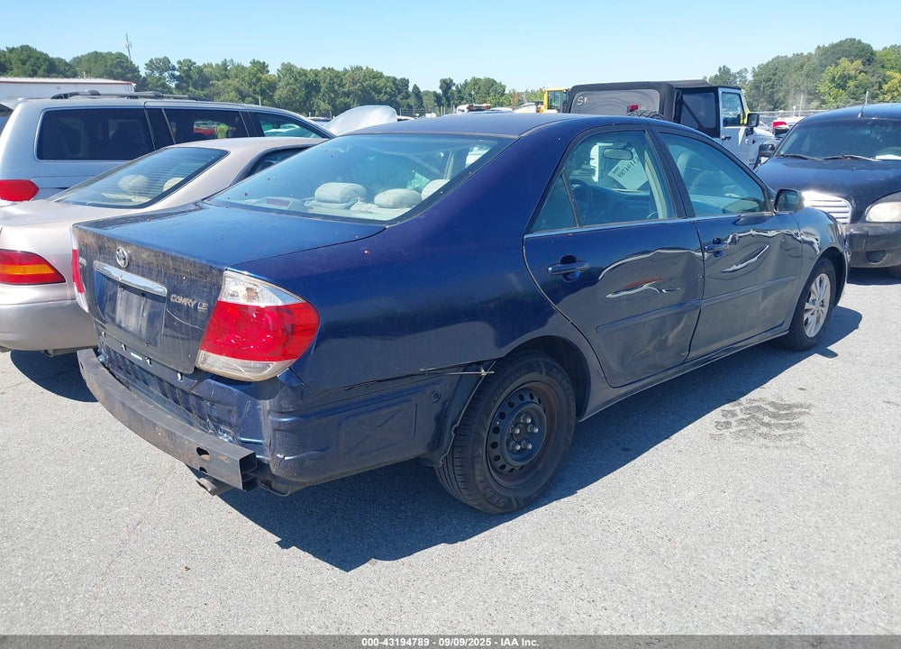 2006 TOYOTA CAMRY LE V6 VIN: 4T1BF32KX6U112082