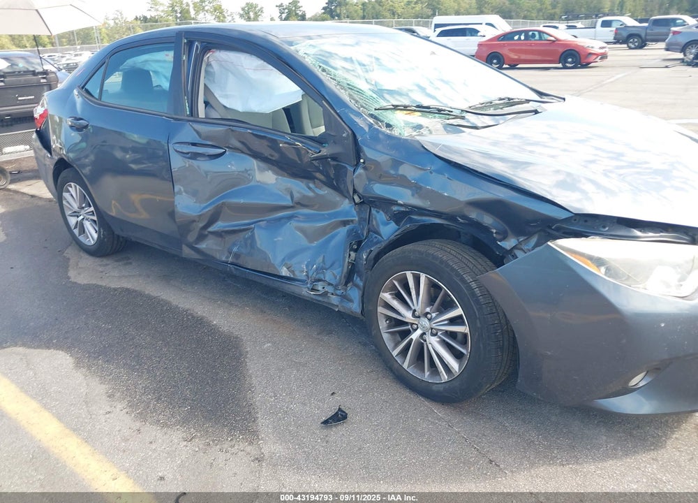 2015 TOYOTA COROLLA VIN: 2T1BURHE5FC230021