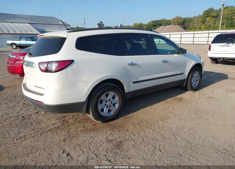 2013 CHEVROLET TRAVERSE LS VIN: 1GNKVFED5DJ177157