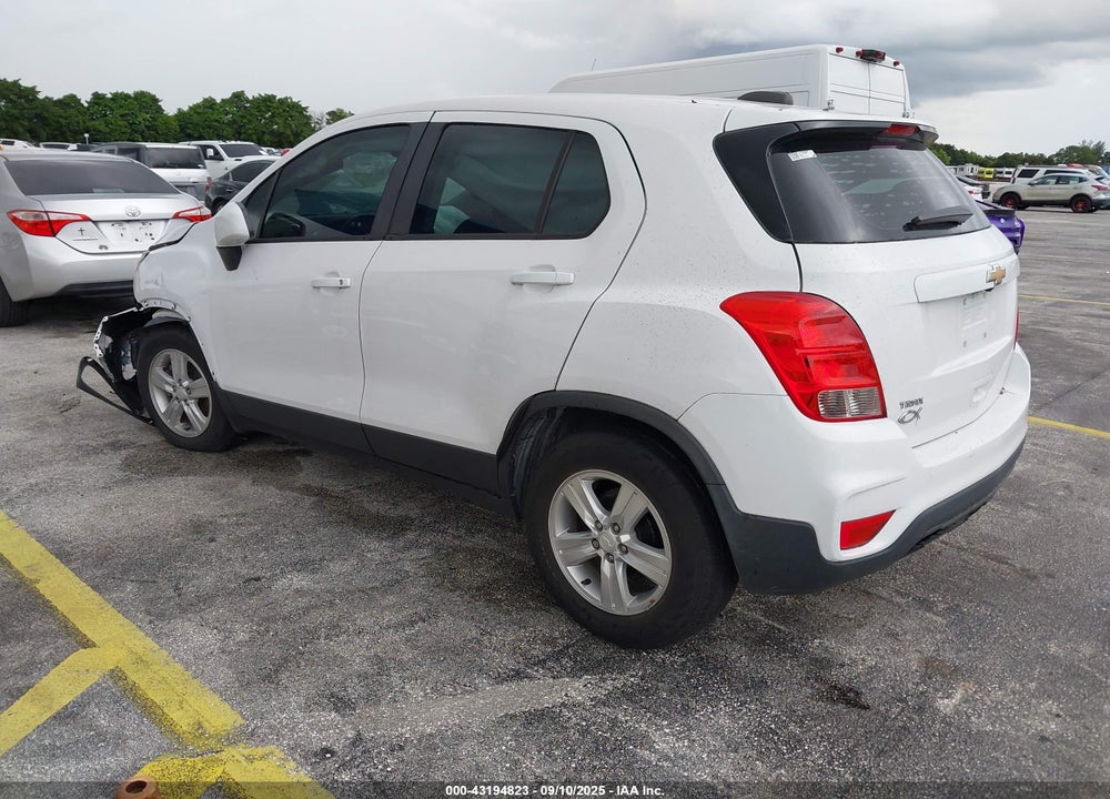 2020 CHEVROLET TRAX FWD LS VIN: 3GNCJKSB7LL333301